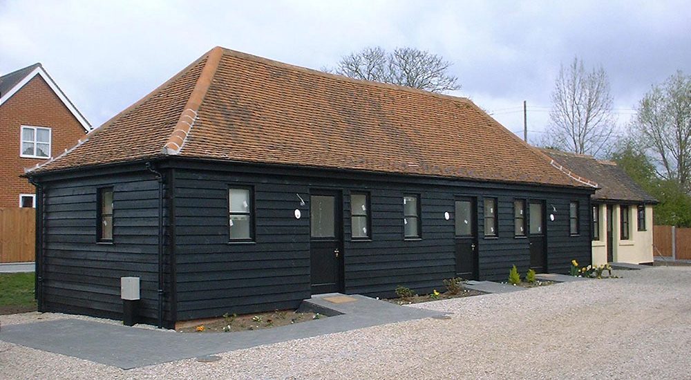 Completed barn conversion into B&B accommodation